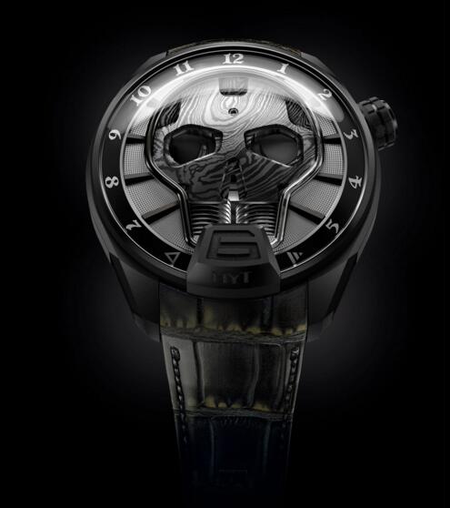 Luxury Replica HYT skull BAD BOY 151-DL-43-NF-AS watch